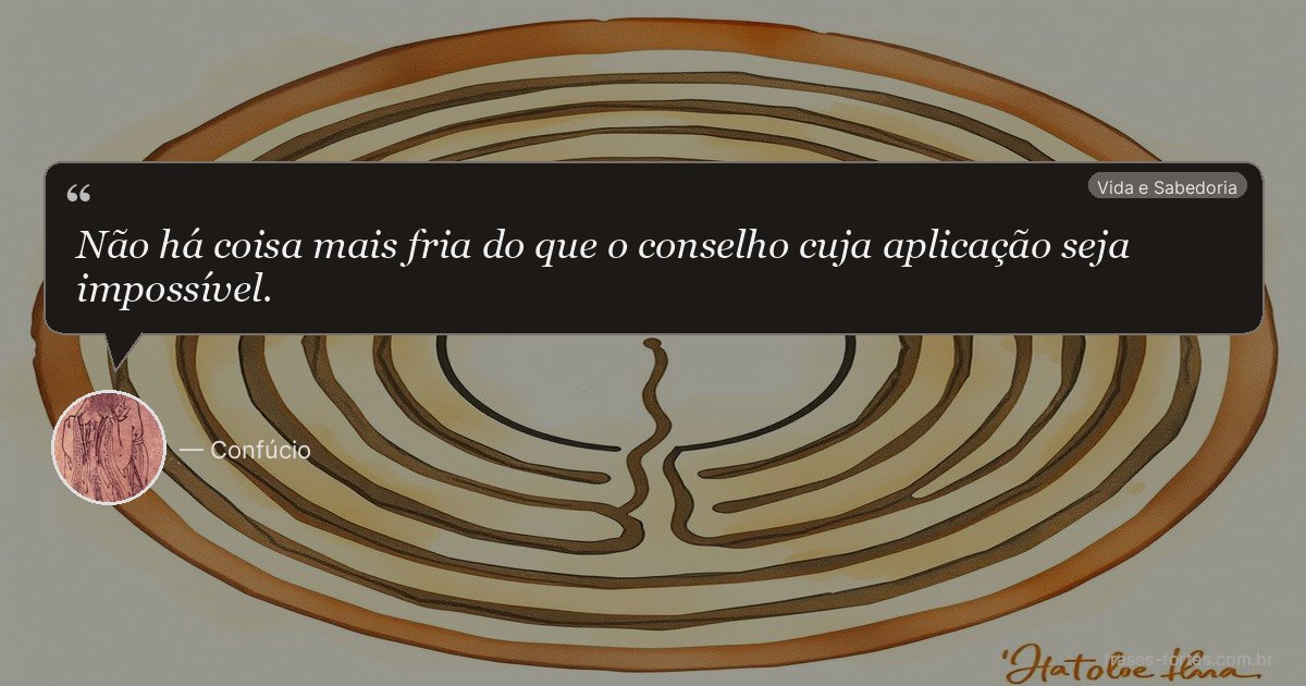 Frase de Confúcio