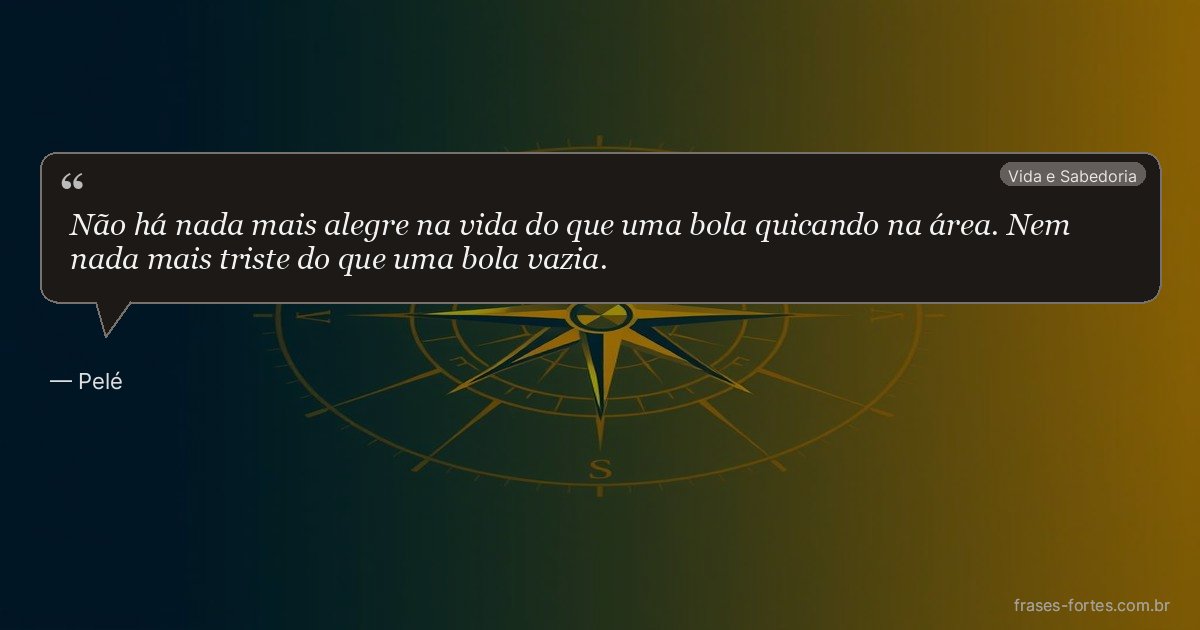 Frase de Pelé