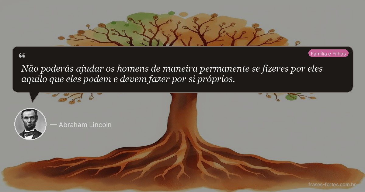 Frase de Abraham Lincoln