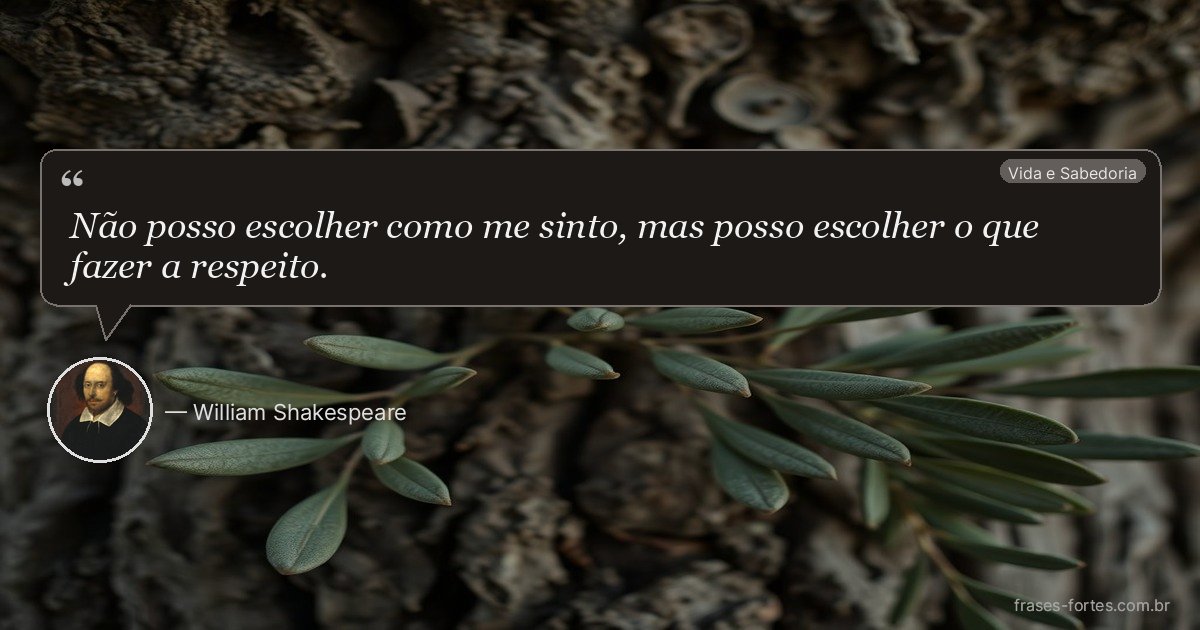 Frase de William Shakespeare