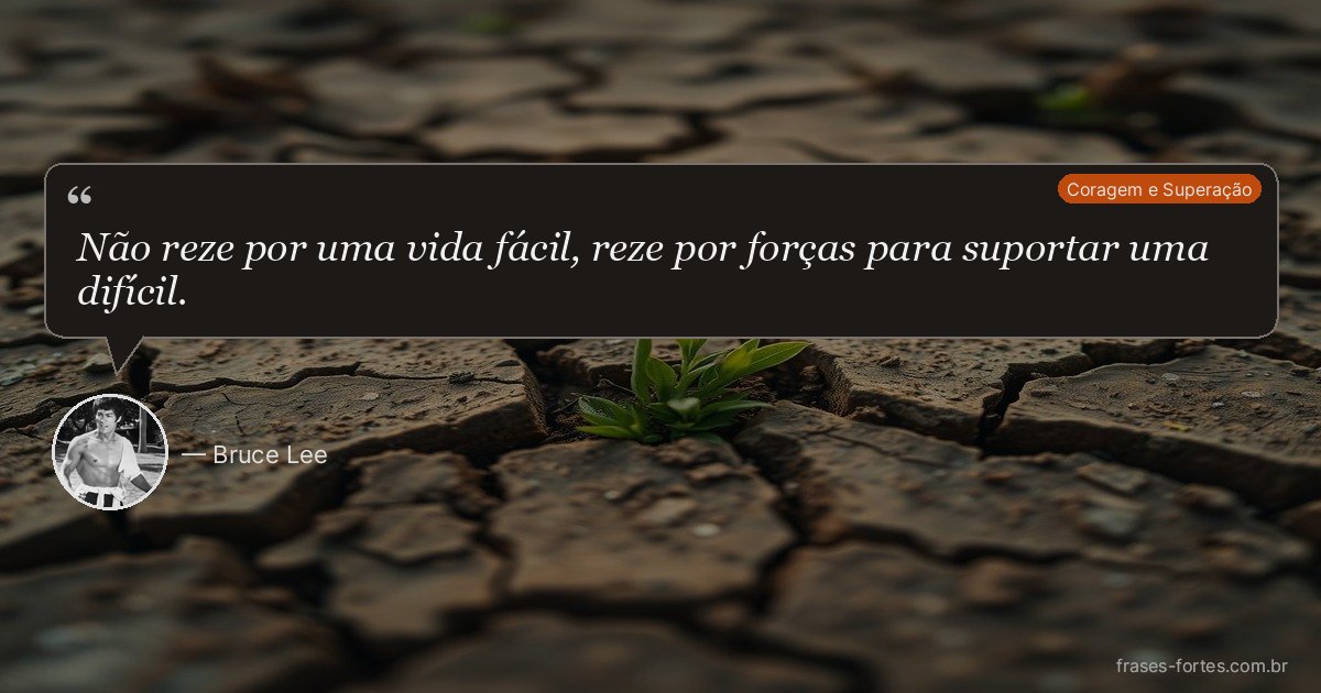 Frase de Bruce Lee