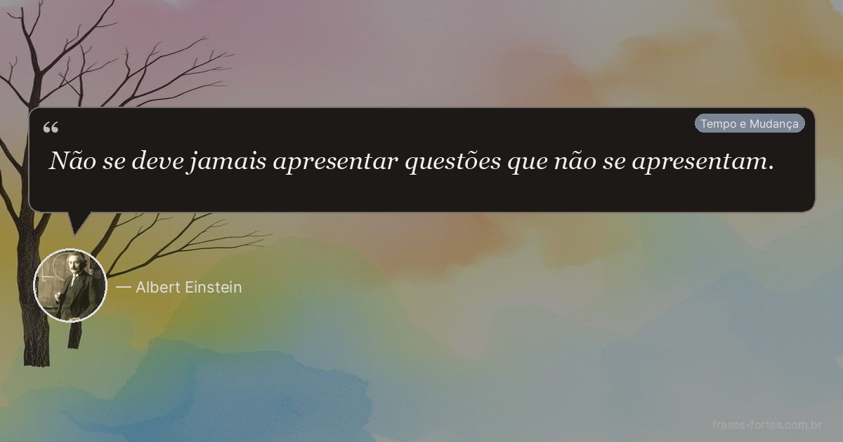 Frase de Albert Einstein