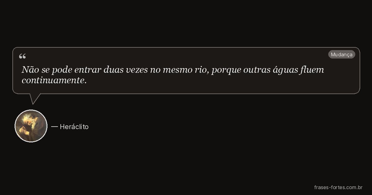 Frase de Heráclito