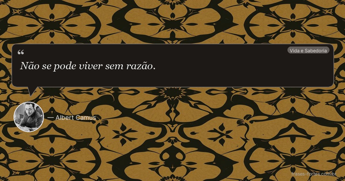 Frase de Albert Camus