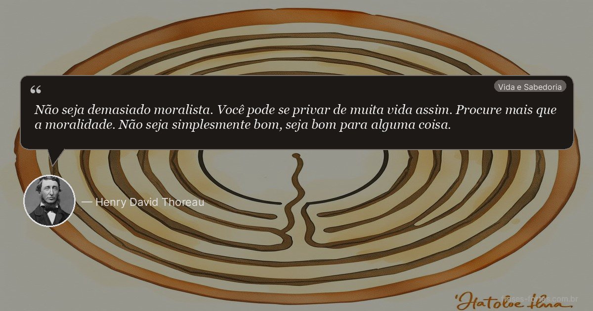 Frase de Henry David Thoreau