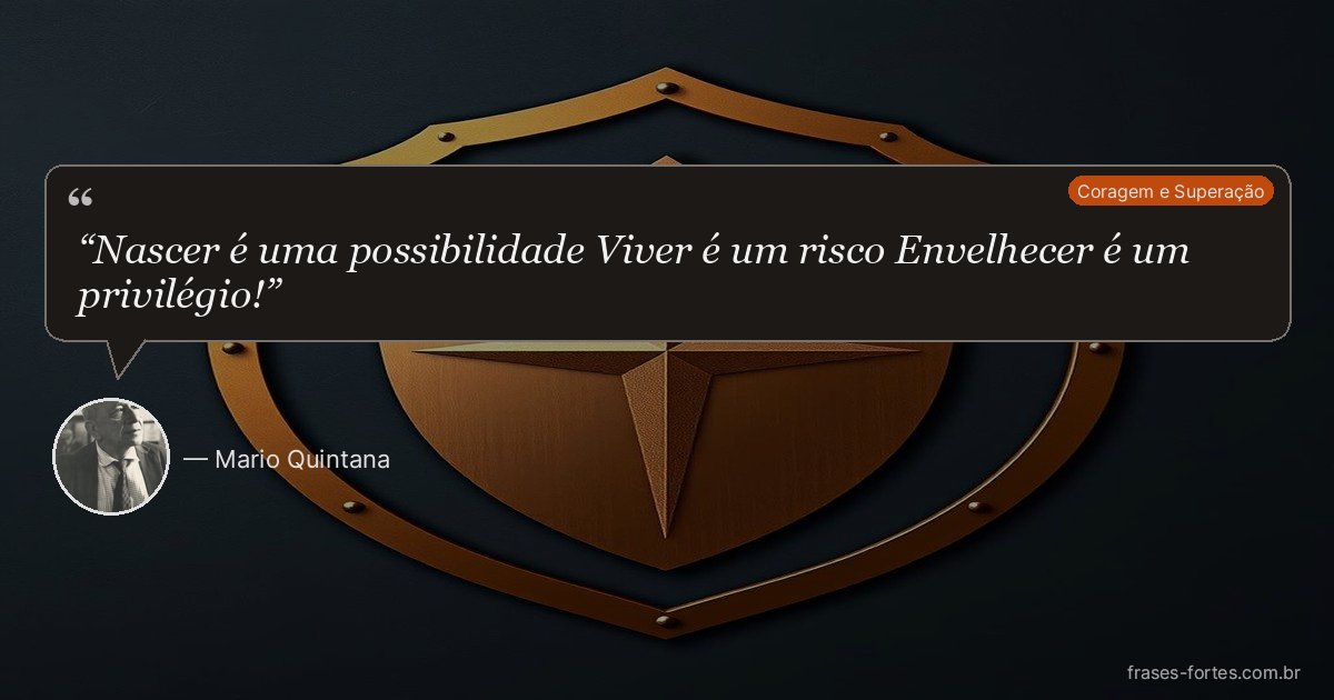 Frase de Mario Quintana