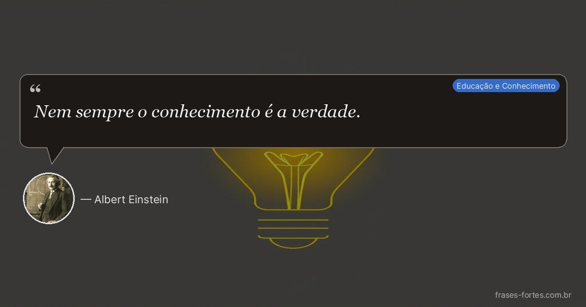 Frase de Albert Einstein