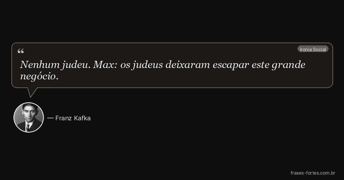 Frase de Franz Kafka
