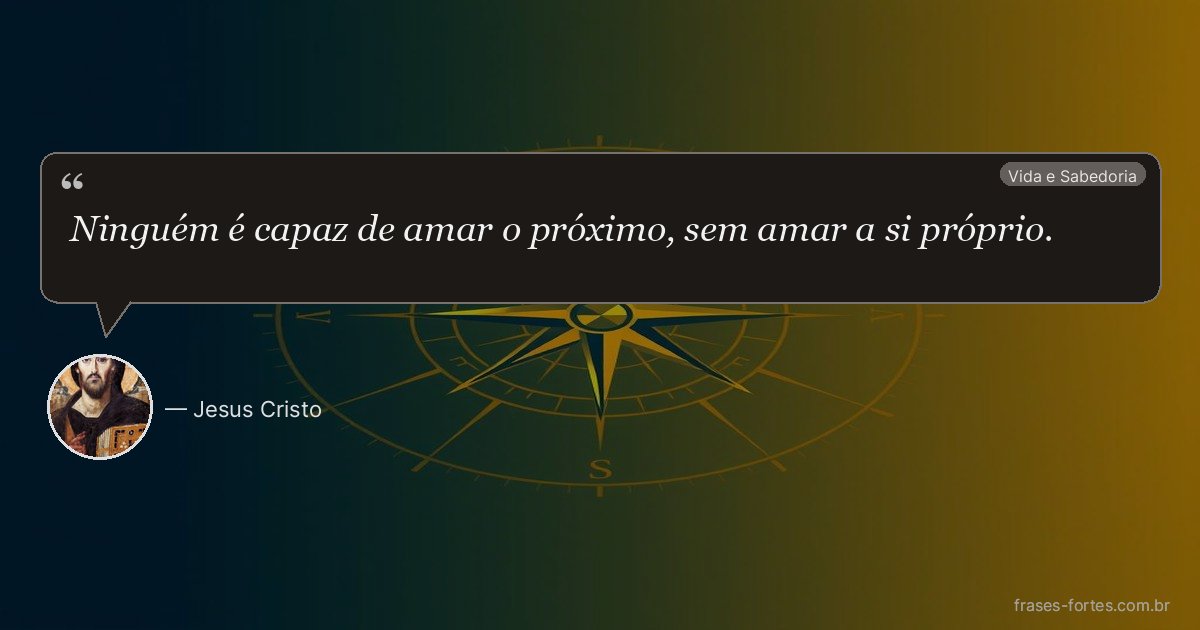 Frase de Jesus Cristo