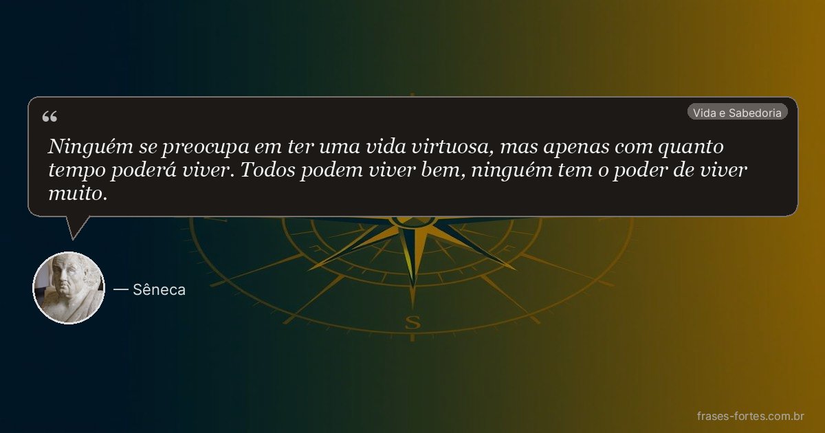 Frase de Sêneca