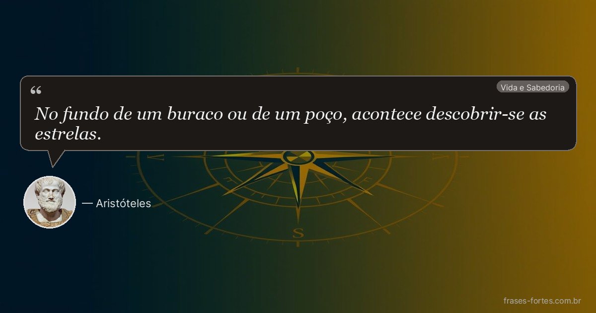 Frase de Aristóteles