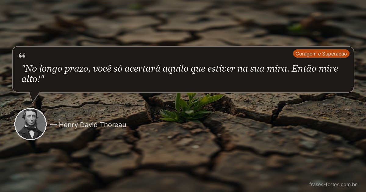 Frase de Henry David Thoreau