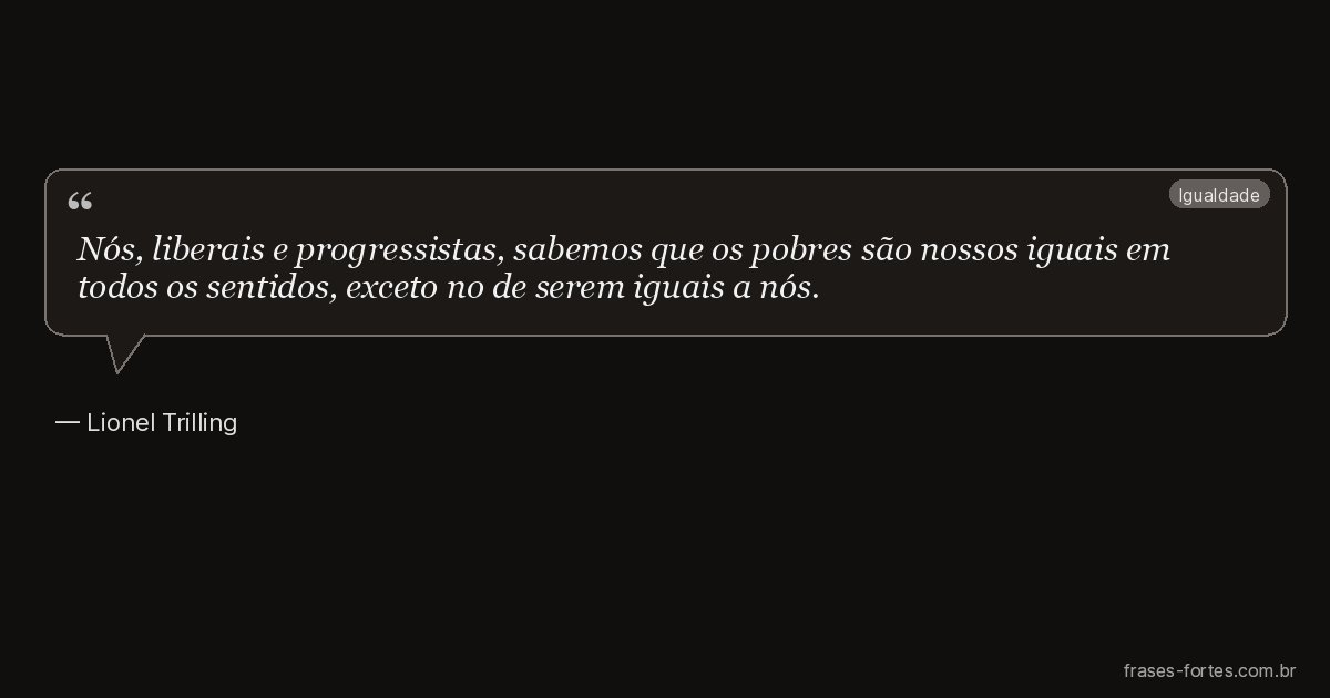 Frase de Lionel Trilling