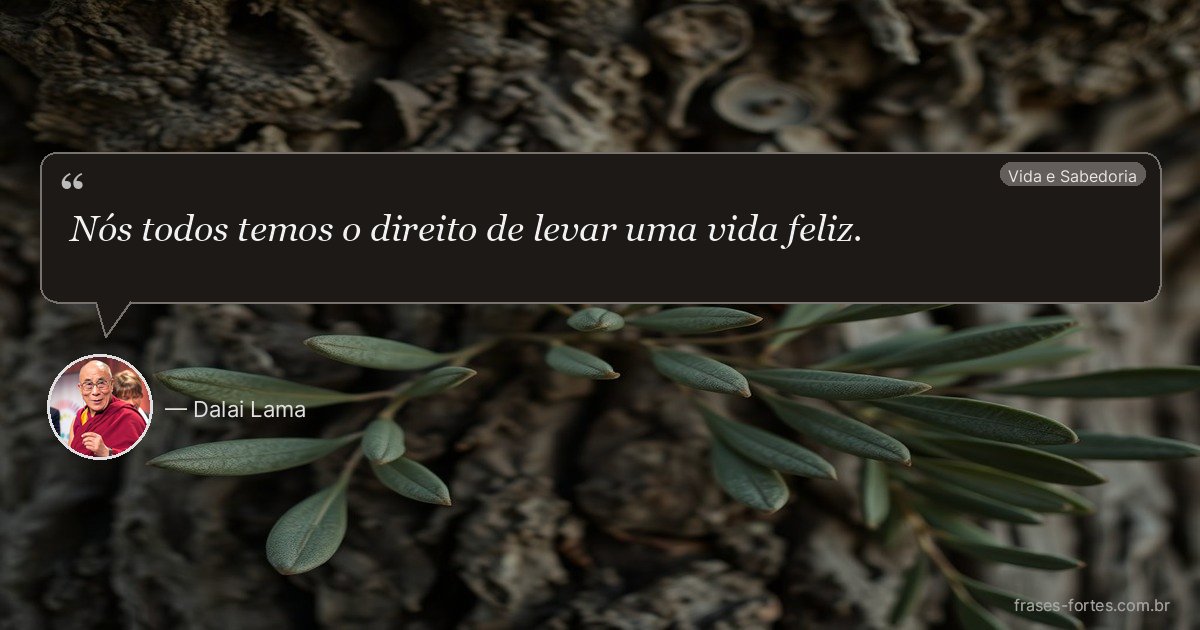 Frase de Dalai Lama