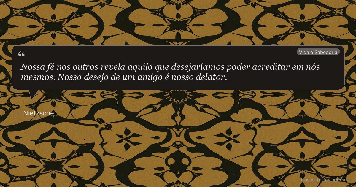 Frase de Nietzsche