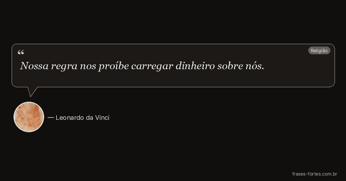 Frase de Leonardo da Vinci
