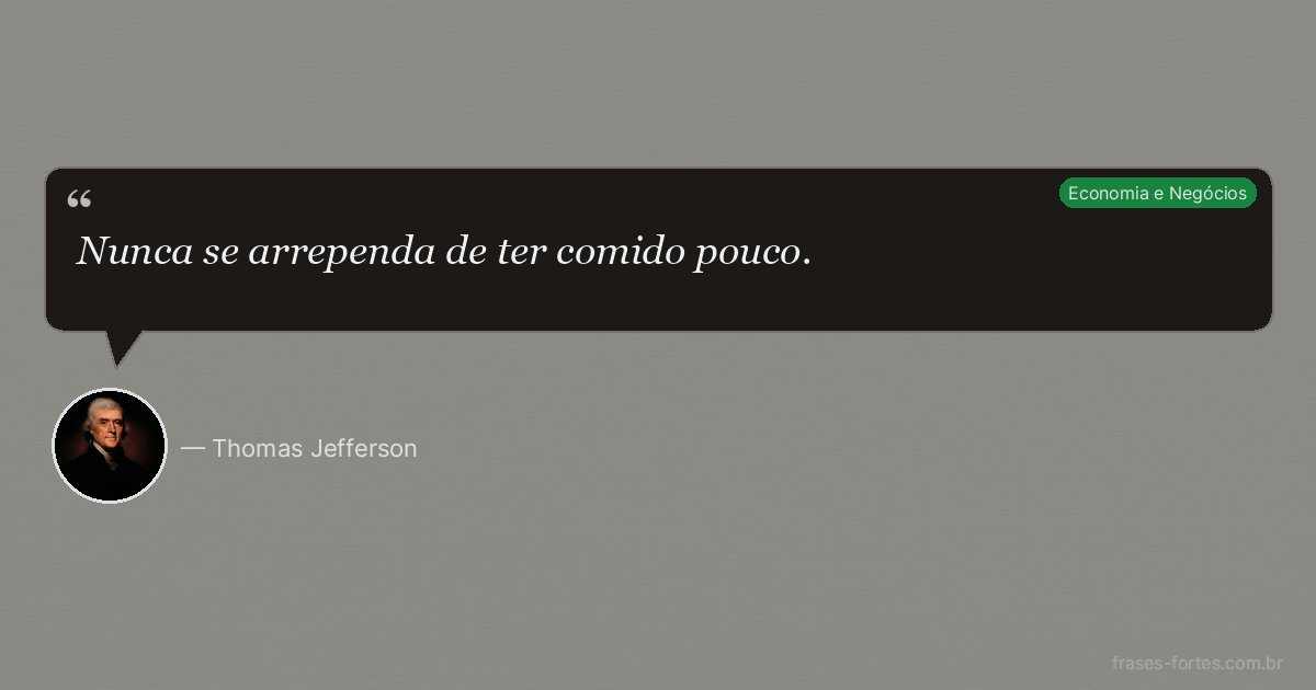 Frase de Thomas Jefferson