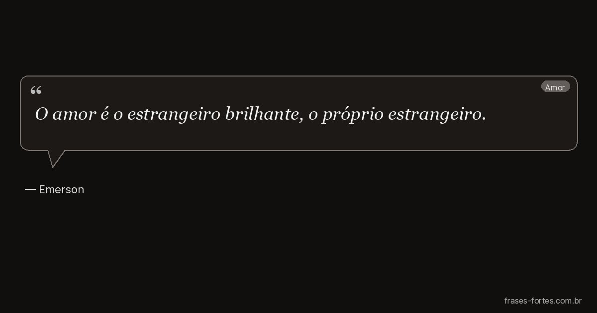 Frase de Emerson