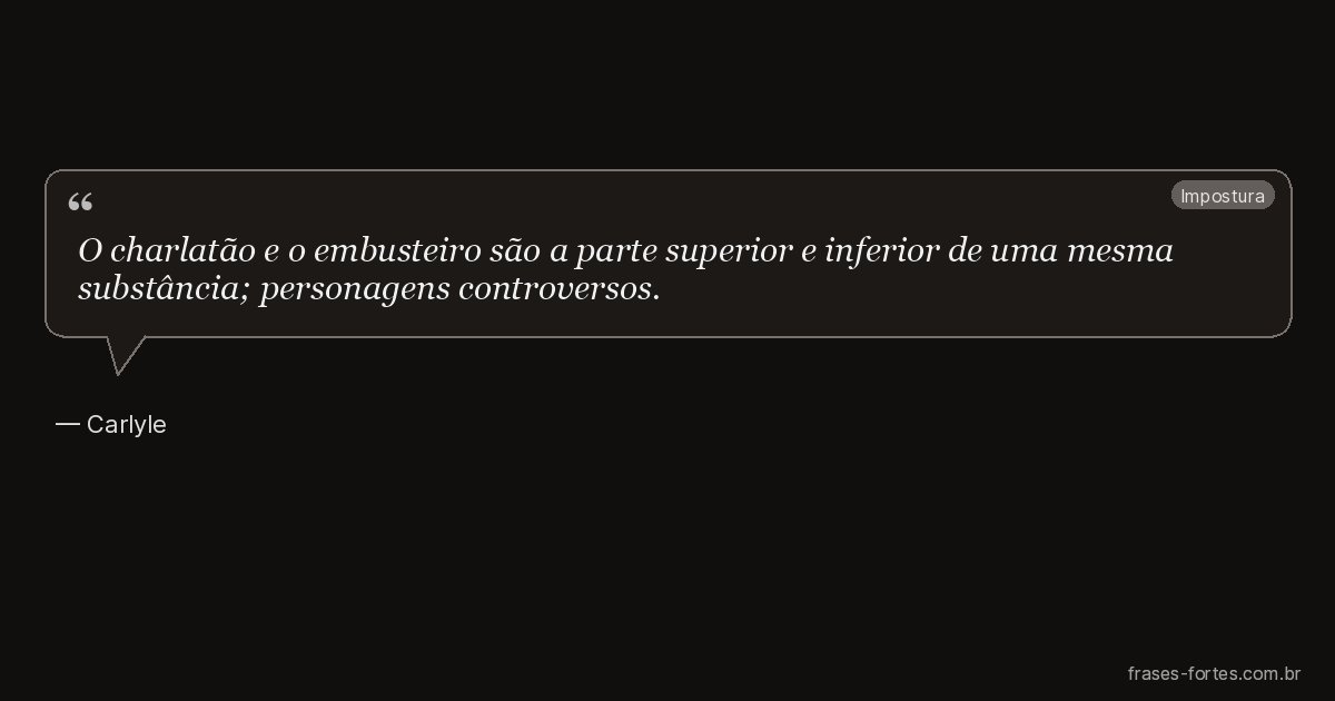 Frase de Carlyle