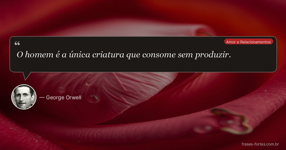 Frase de George Orwell