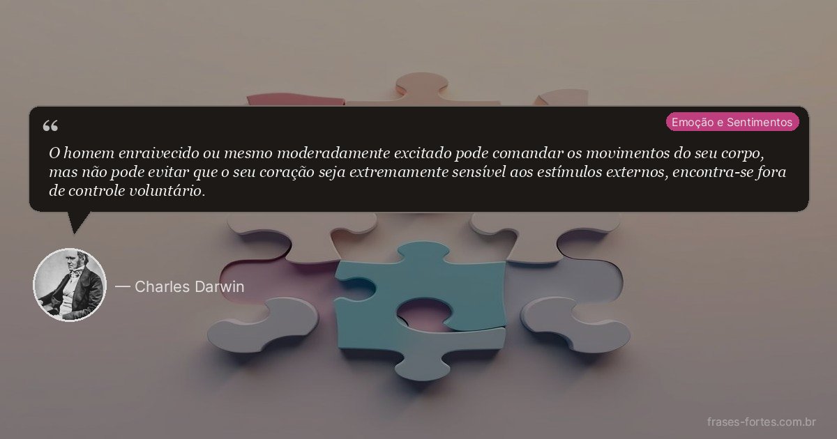 Frase de Charles Darwin