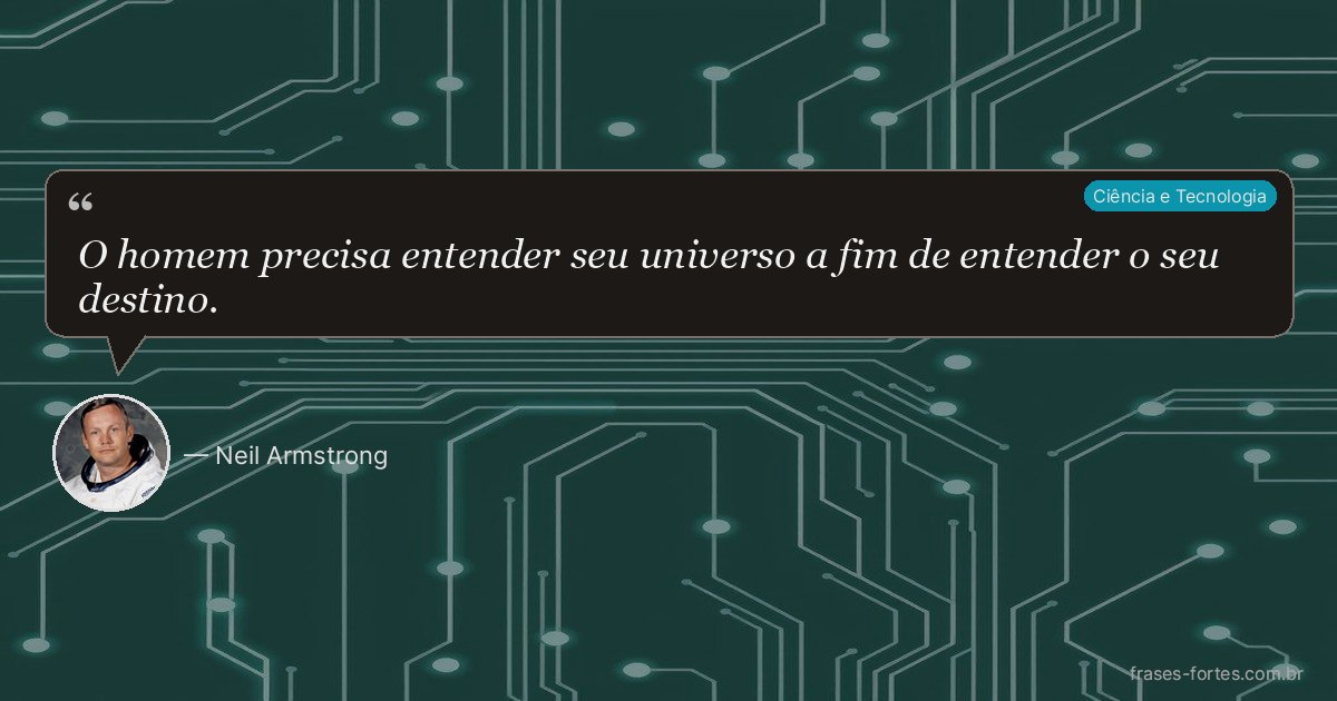 Frase de Neil Armstrong