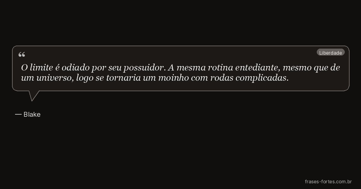 Frase de Blake