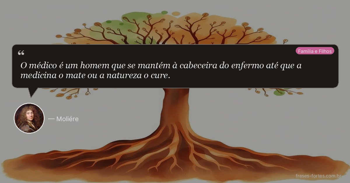 Frase de Moliére