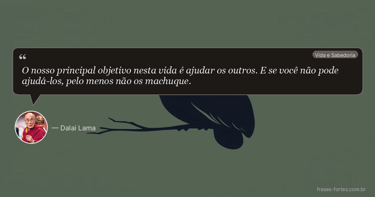 Frase de Dalai Lama