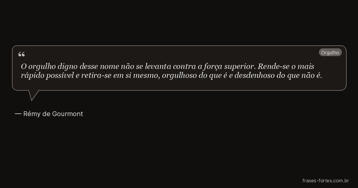Frase de Rémy de Gourmont