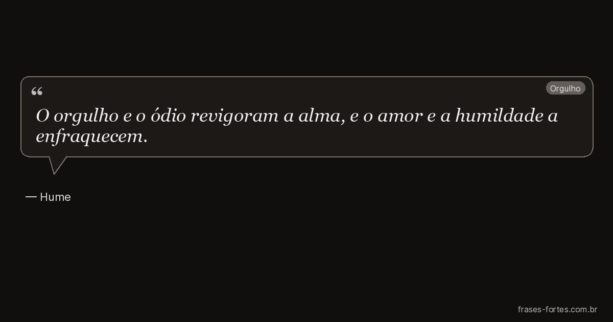 Frase de Hume