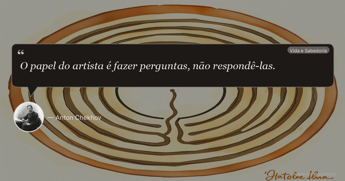 Frase de Anton Chekhov