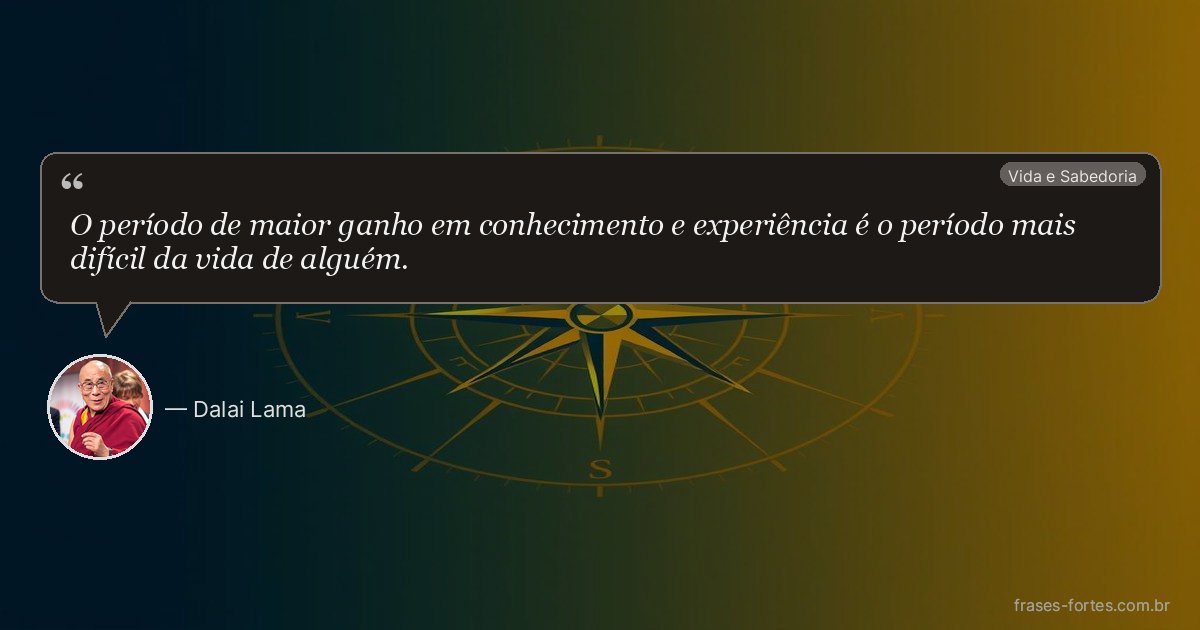 Frase de Dalai Lama