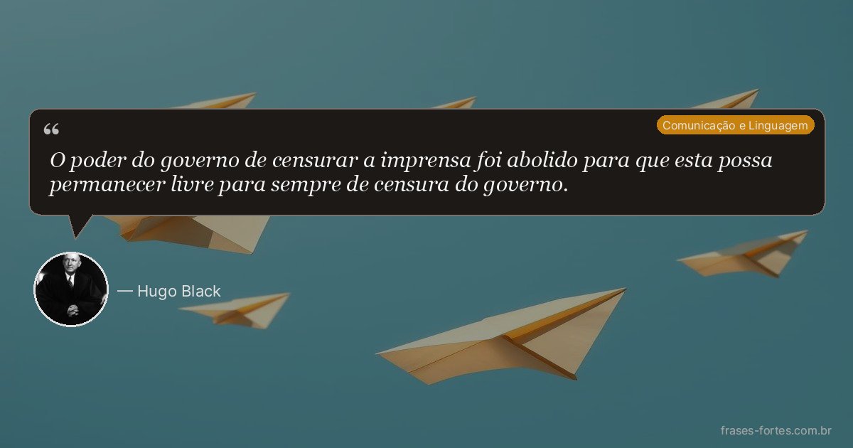 Frase de Hugo Black