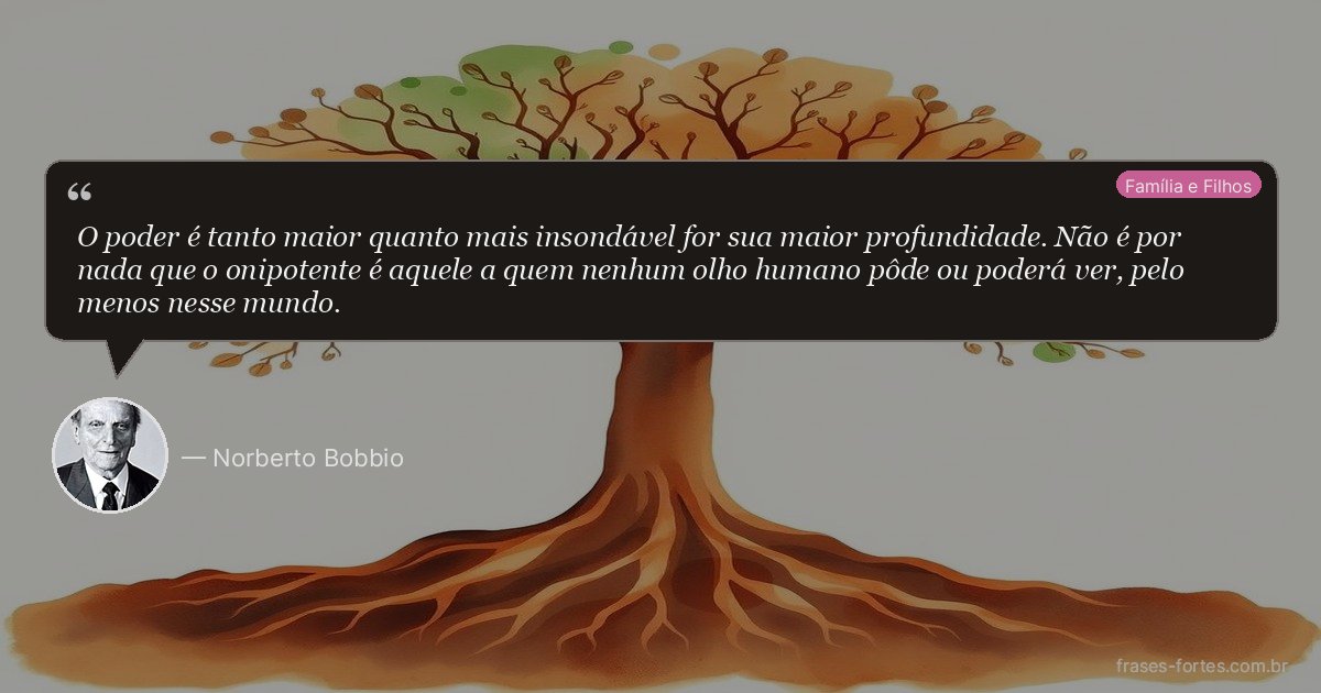 Frase de Norberto Bobbio