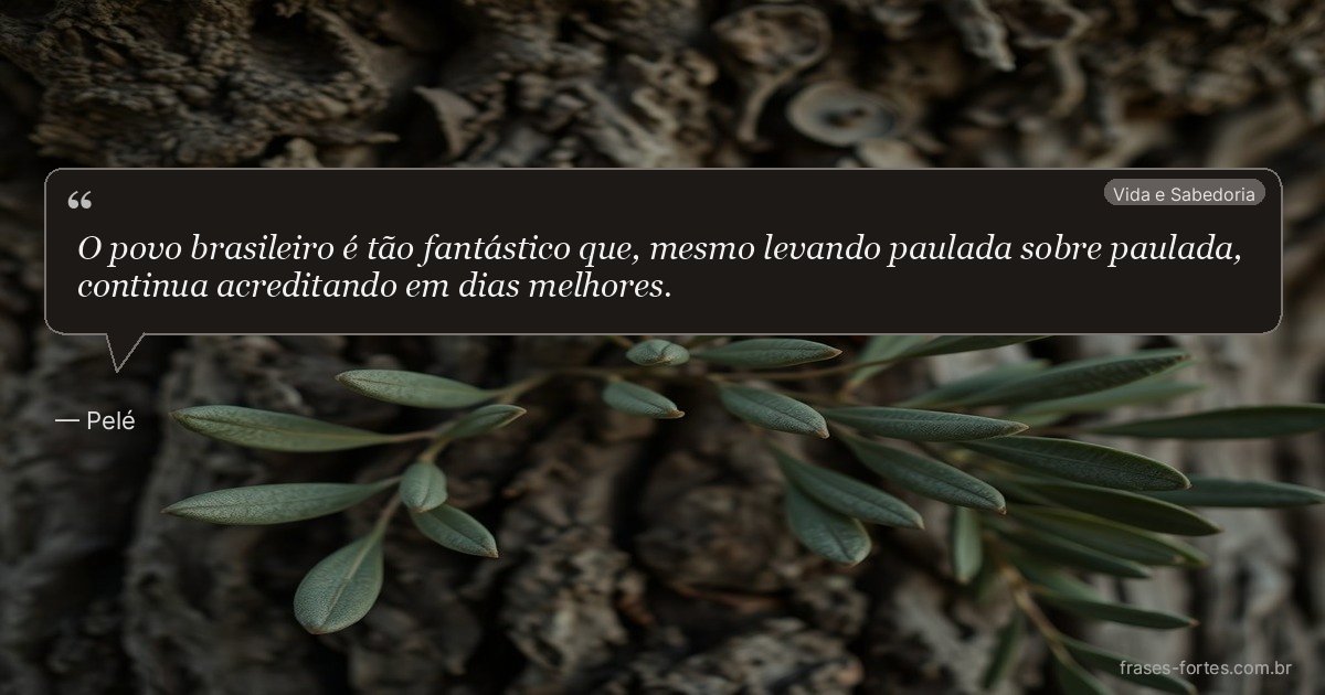 Frase de Pelé