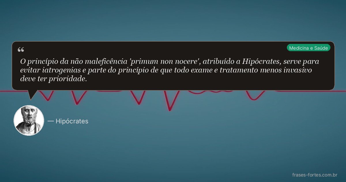 Frase de Hipócrates