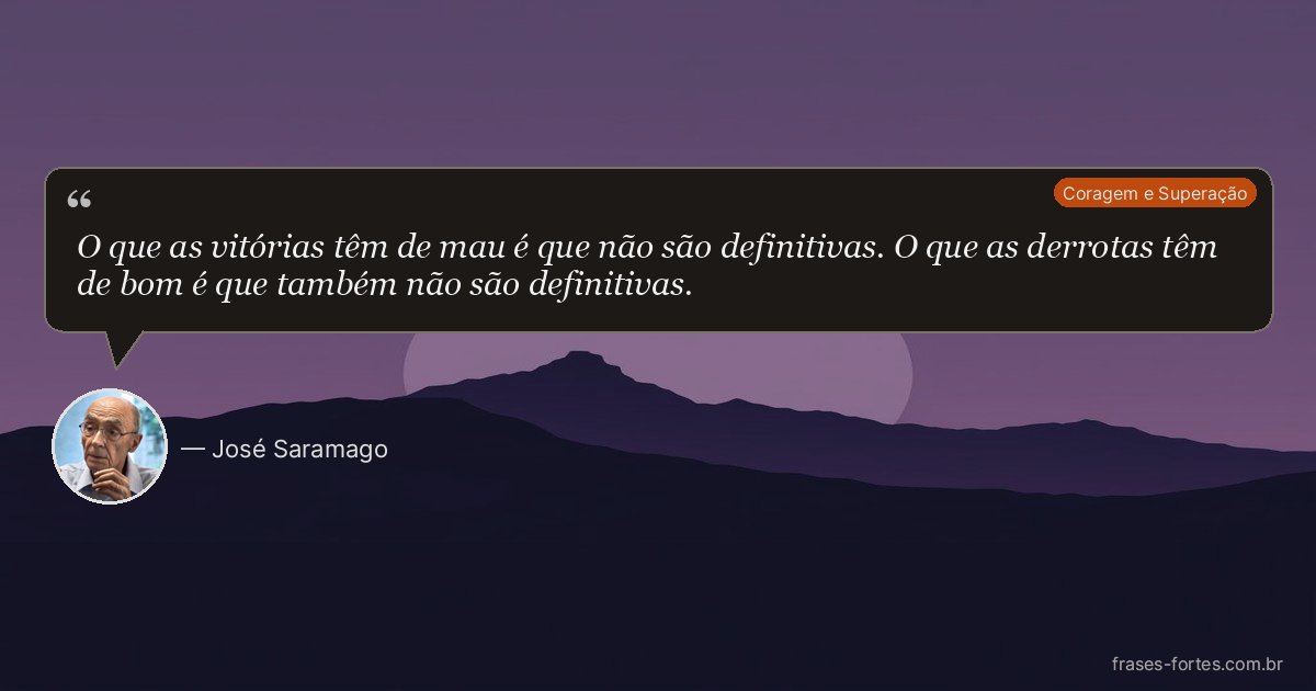 Frase de José Saramago