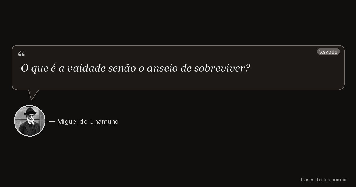 Frase de Miguel de Unamuno