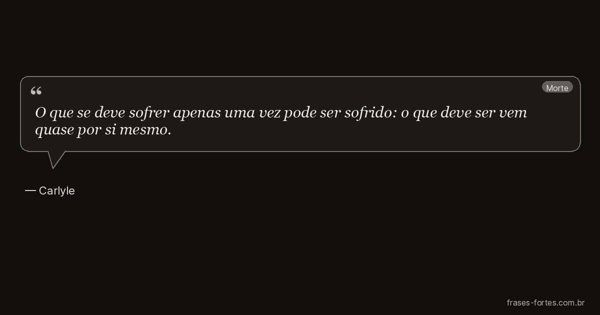 Frase de Carlyle