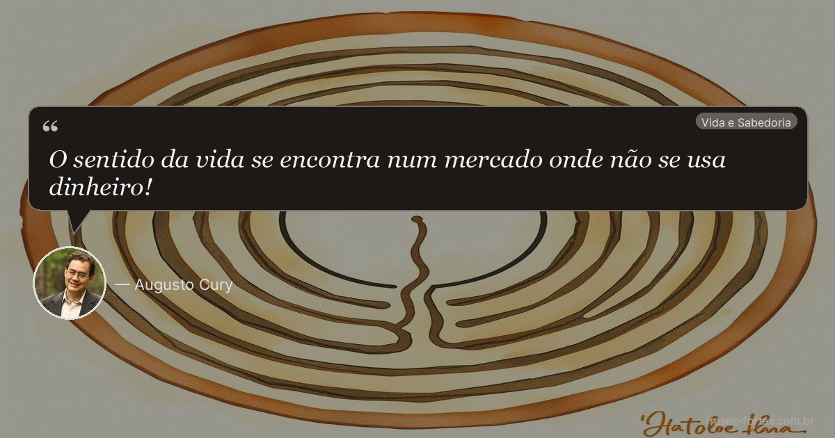 Frase de Augusto Cury