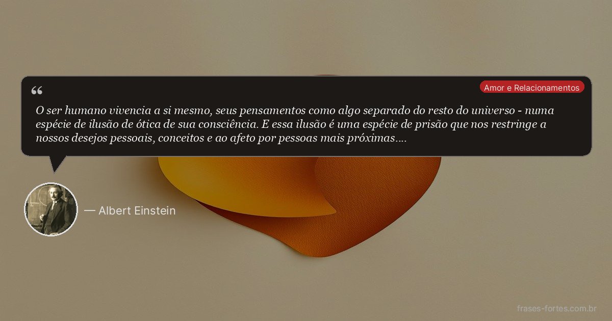 Frase de Albert Einstein