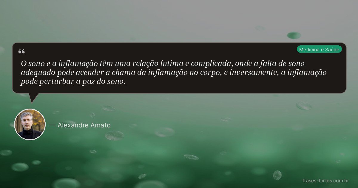 Frase de Alexandre Amato