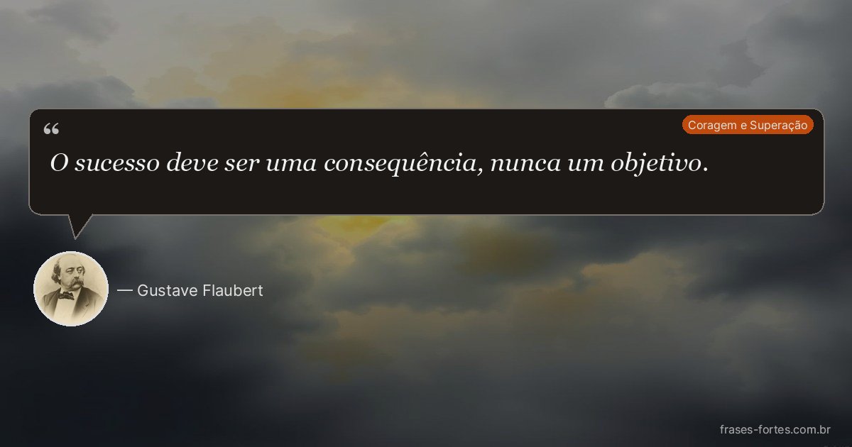 Frase de Gustave Flaubert
