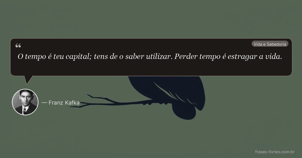 Frase de Franz Kafka