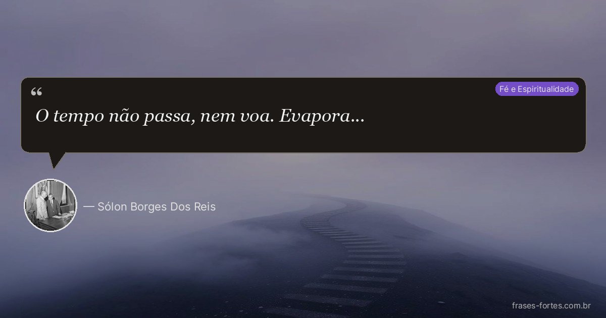 Frase de Sólon Borges Dos Reis