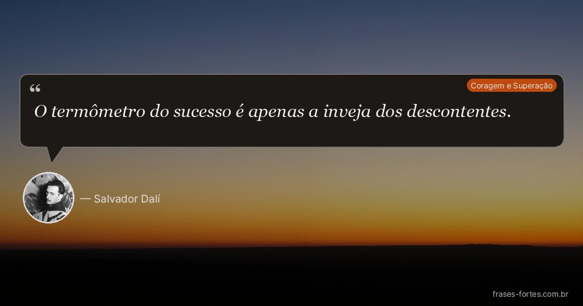 Frase de Salvador Dalí