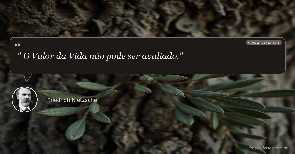 Frase de Friedrich Nietzsche