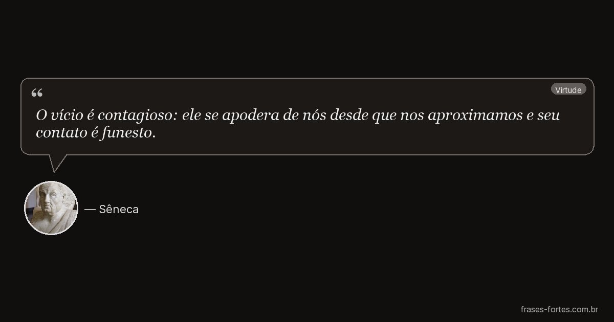Frase de Sêneca
