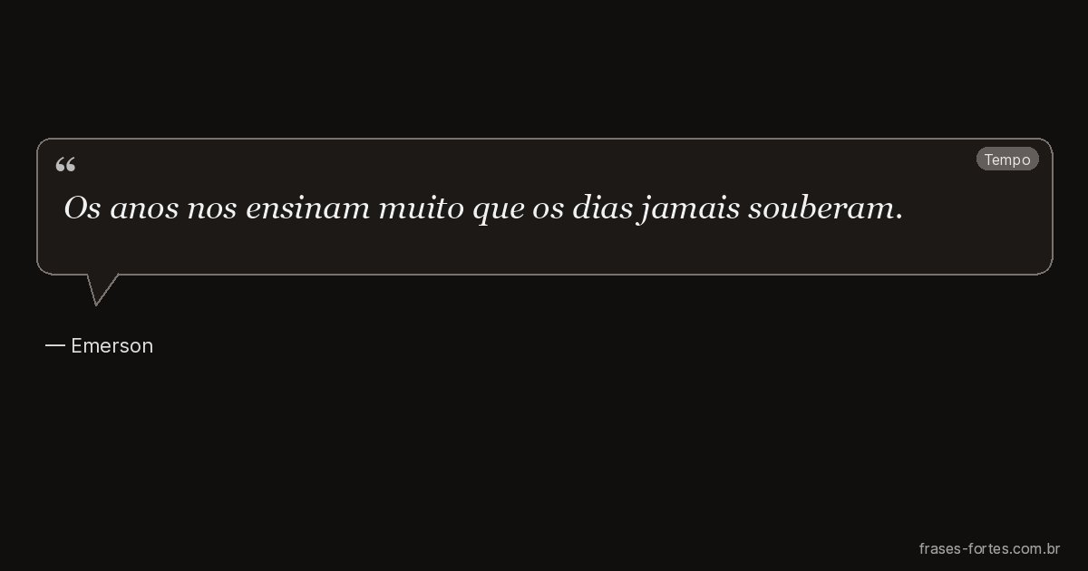Frase de Emerson